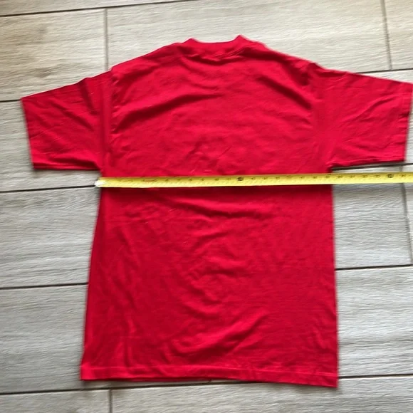 Vintage Strohs beer T-shirt size extra large single stitch Red  new - Picture 5 of 6